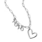 Courting Chains - Silver Necklace