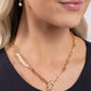 Courting Cosmopolitan - Gold Necklace