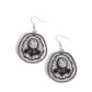 Cowboy Chaperone - Black Earring