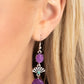 Creative Cascade - Purple Earring