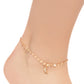 Crescent Chic - Gold Anklet