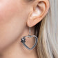 Crisscross Courtship - Black Earring