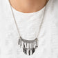 Cue the Chandelier - Silver Necklace