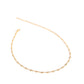 Cupid Catwalk - Gold Necklace