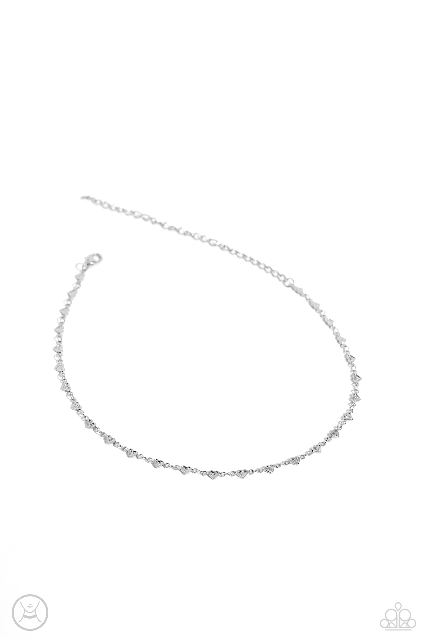 Cupid Catwalk - Silver Necklace