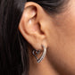 Curling Cameo - White Earring