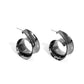 Curly Cadence - Black Earring