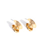 Curly Cadence - Gold Earring
