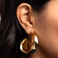 Curly Cadence - Gold Earring