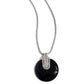 Cutting Charm - Black Necklace