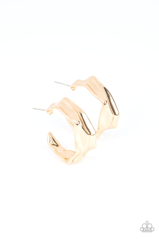 Cutting Edge Couture - Gold Earring