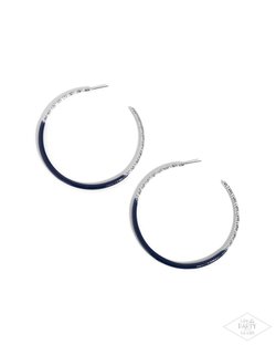 DIP, DIP, Hooray!  - Blue Earring