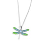 DRAGONFLY to the Sky - Blue Necklace