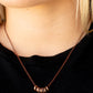 Dainty Dalliance - Copper Necklace