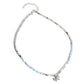 Dainty Dimension - Blue Necklace