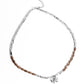 Dainty Dimension - Brown Necklace