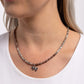 Dainty Dimension - Brown Necklace
