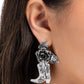 Dancing Boots - Silver Earring