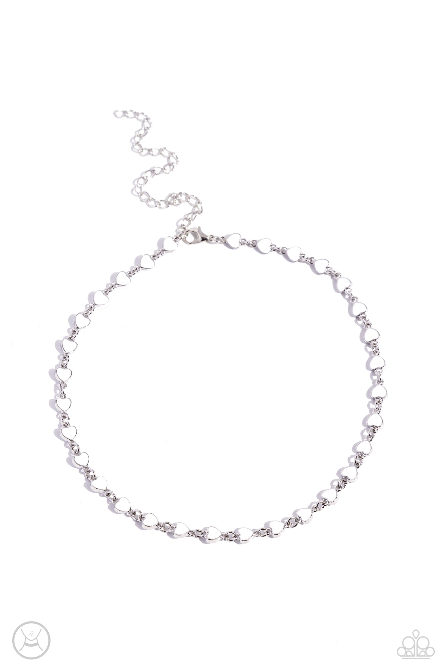Dancing Dalliance - White Necklace