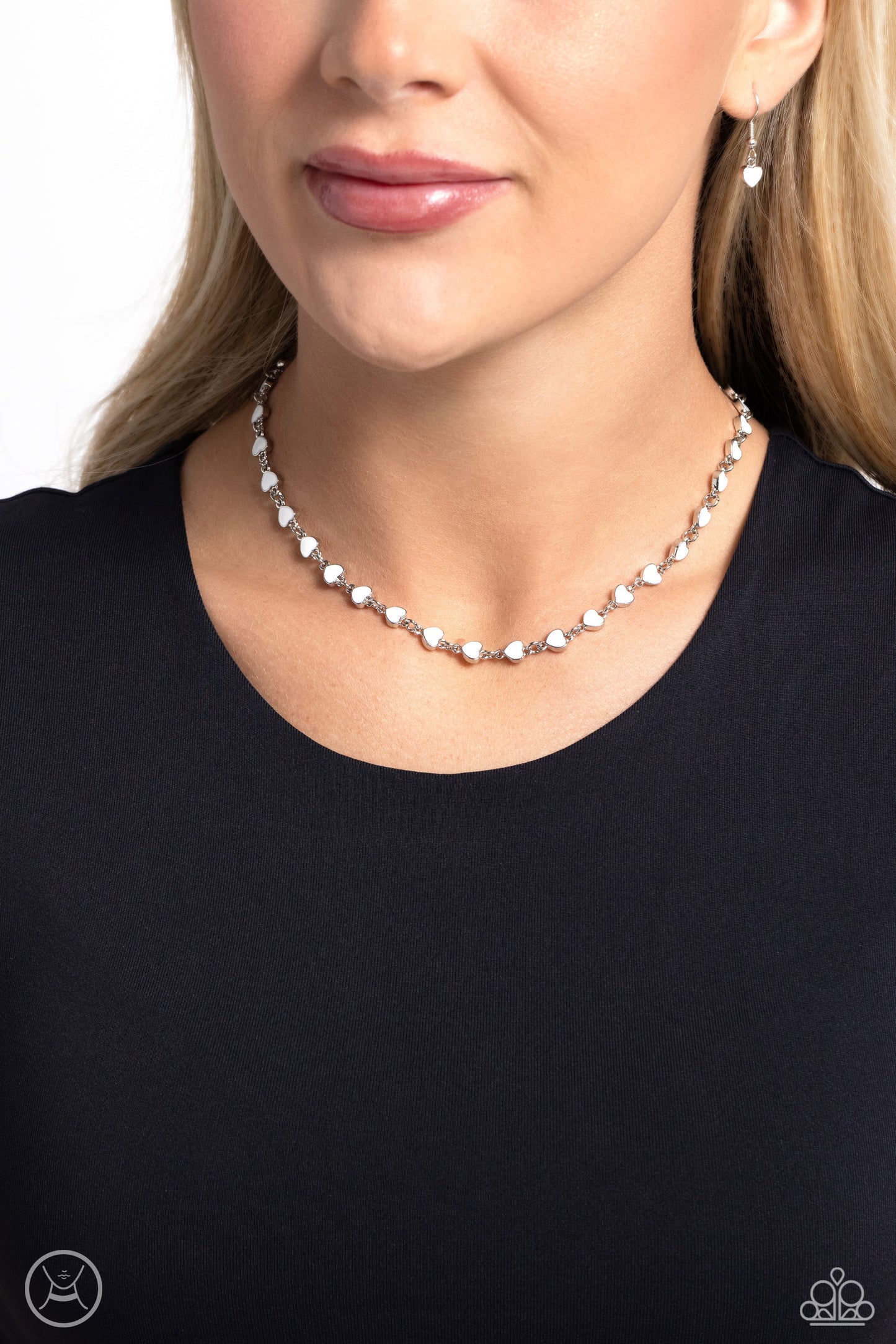 Dancing Dalliance - White Necklace