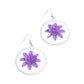 Dancing Daydream - Purple Earring
