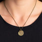 Dandelion Delight - Brass Necklace