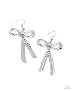 Dapper Delivery - Silver Earring