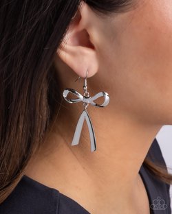 Dapper Delivery - Silver Earring