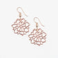 Darling Dahlia - Rose Gold Earring