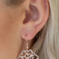 Darling Dahlia - Rose Gold Earring
