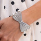 Dashing Demeanor - White Bracelet