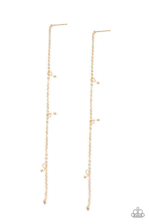 Dauntlessly Dainty - Gold Earring