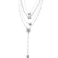 Dazzle and Stretch  -Silver Necklace