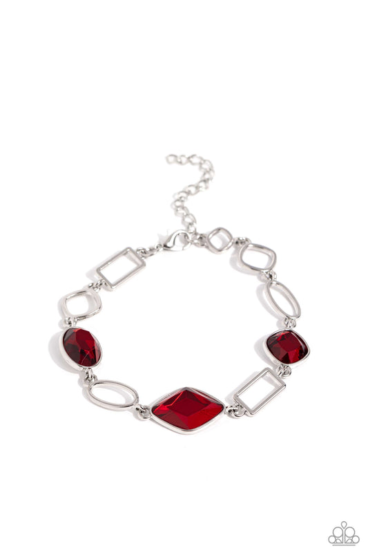 Dazzle for Days - Red Bracelet