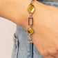 Dazzle for Days - Yellow Bracelet