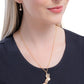 Dazzling-Yard Dash - Gold Necklace