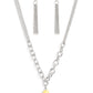 Dazzling Dahlia - Yellow Necklace