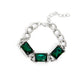 Dazzling Debut - Green Bracelet