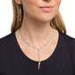 Decadent Dedication - White Necklace