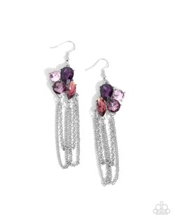 Decadent Distance - Purple Earring