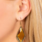 Deco Dazzle - Brass Earring