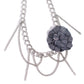Deconstructed Denim - Blue Necklace