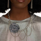 Deconstructed Denim - Blue Necklace