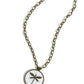 Decorative Dragonfly - Brass Necklace