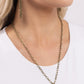 Decorative Dragonfly - Brass Necklace