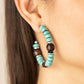 Definitely Down-To-Earth - Blue Earring