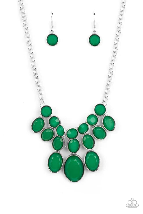 Delectable Daydream - Green Necklace