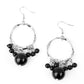 Delectably Diva - Black Earring