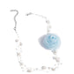 Delicate Debutante - Blue Necklace