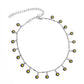 Delicate Display - Black Necklace